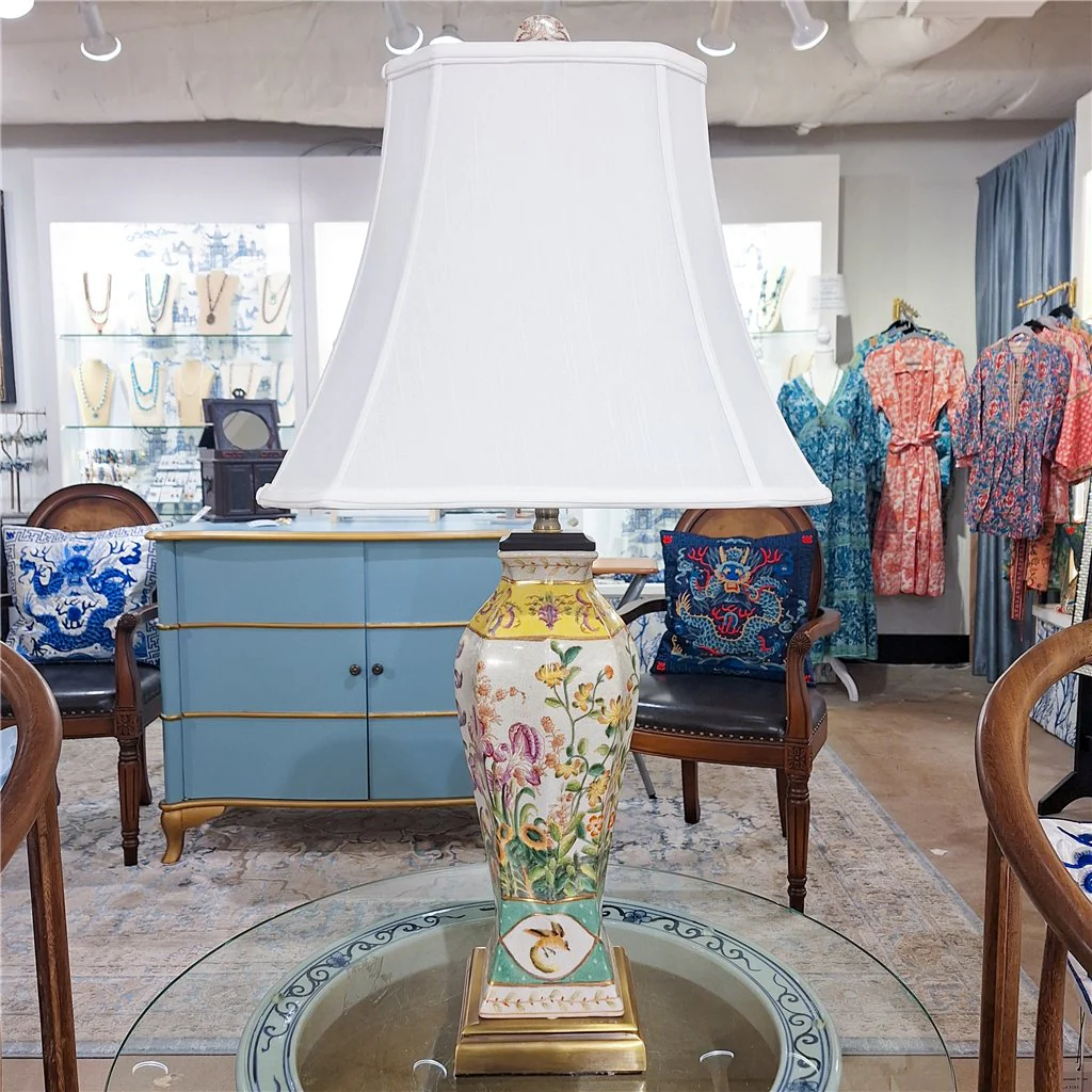 Danny's Fine Porcelain Lamp - Wild Breeze (125-16-Be) 14273-LG - Image 2