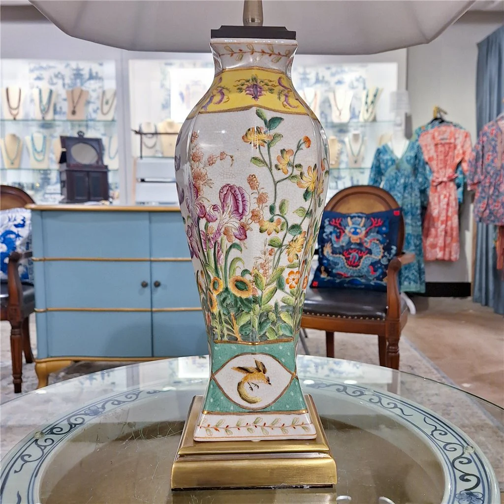 Danny's Fine Porcelain Lamp - Wild Breeze (125-16-Be) 14273-LG - Image 7
