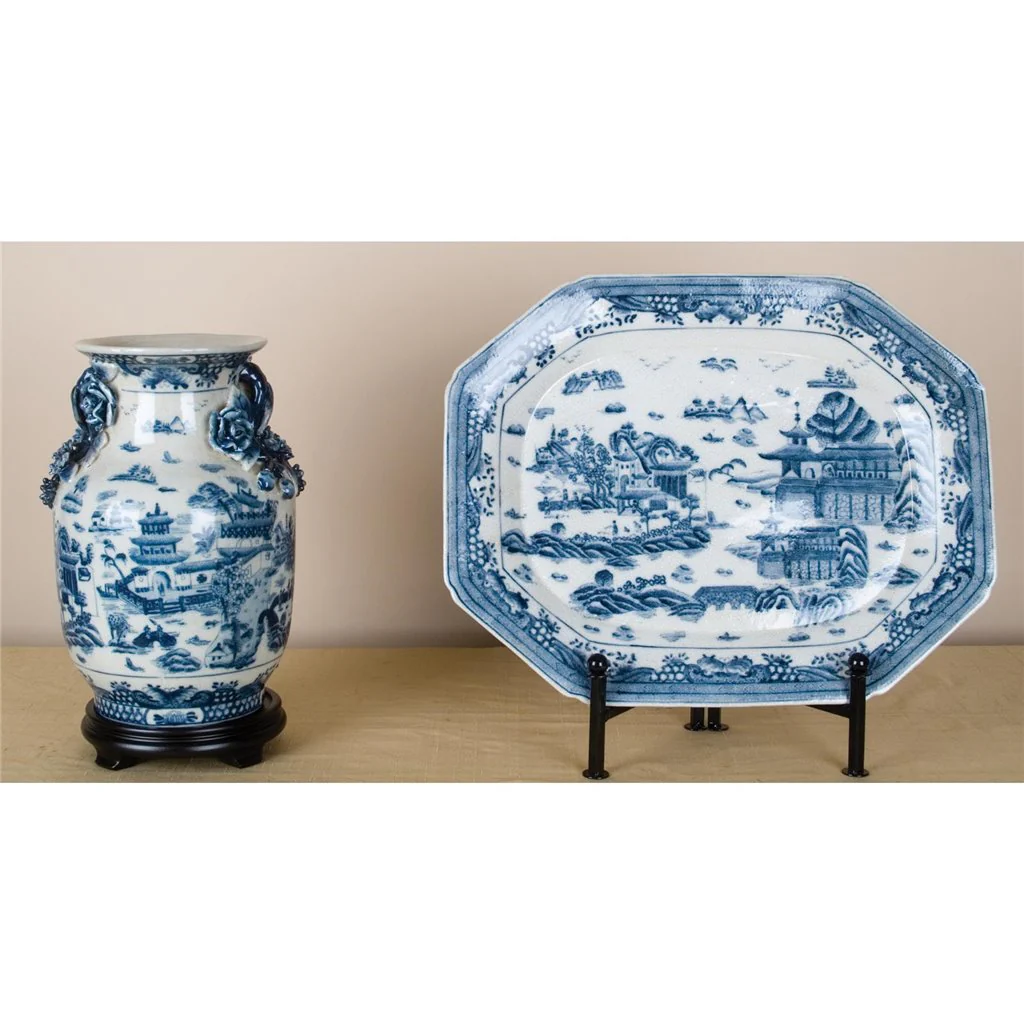 Danny's Fine Porcelain Oct Platter 13670 - Image 2