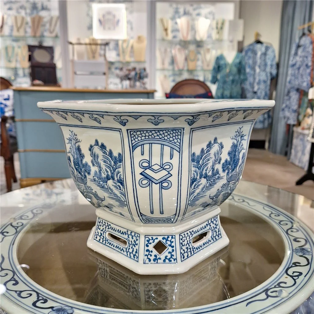 Danny's Fine Porcelain Octgonal Basin 51124 - Image 12