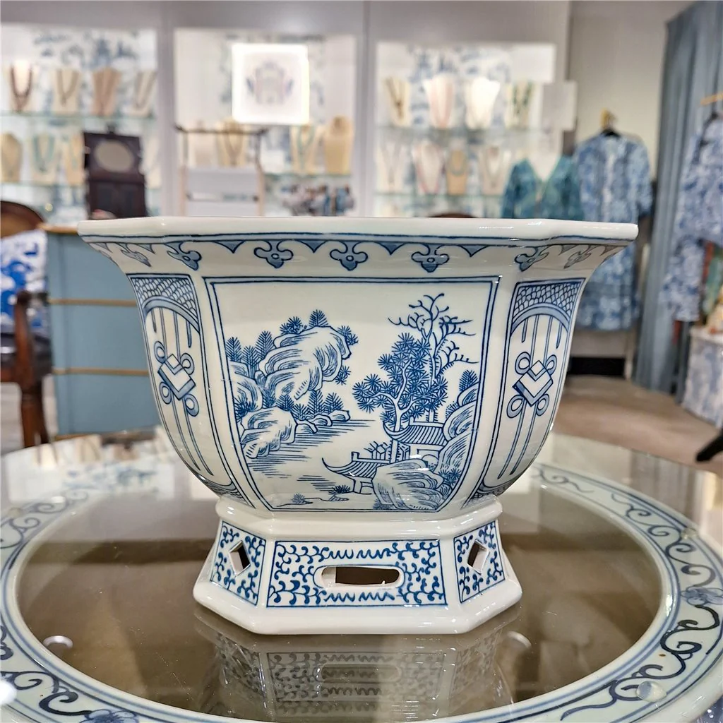 Danny's Fine Porcelain Octgonal Basin 51124 - Image 2