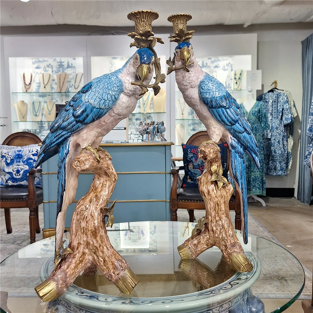Danny's Fine Porcelain Parrot Candle Holder 61004 - Image 22