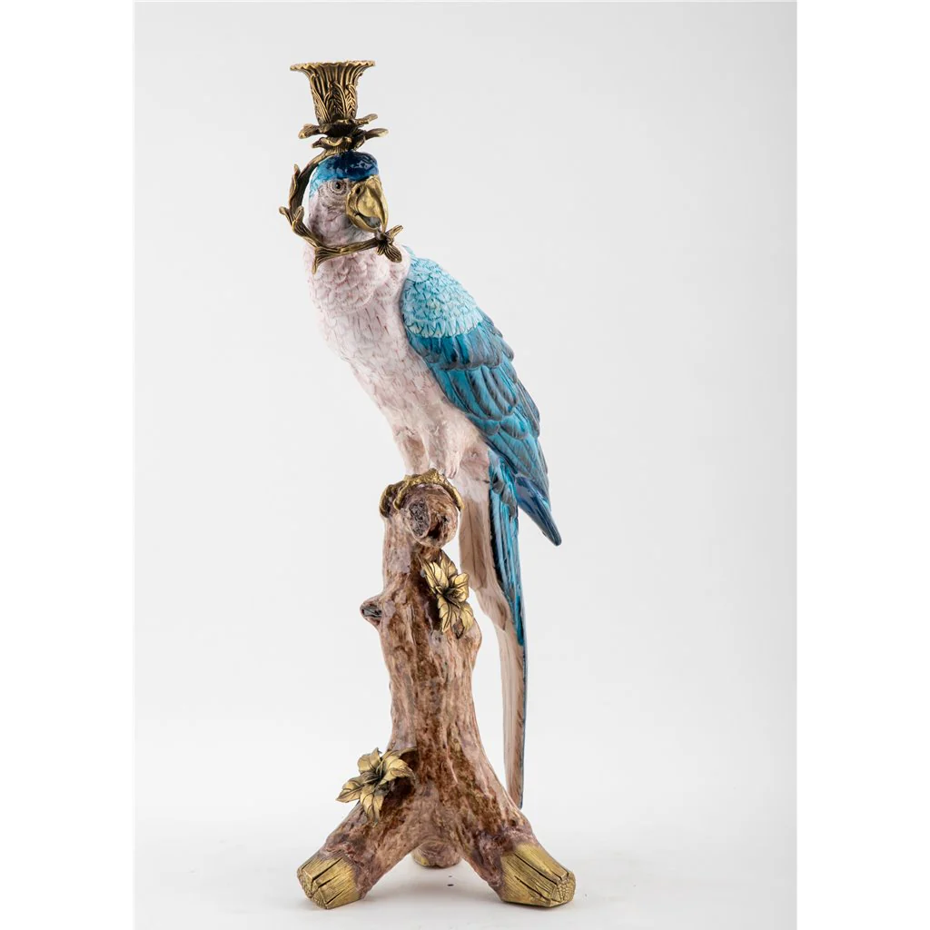 Danny's Fine Porcelain Parrot Candle Holder 61005 - Image 3