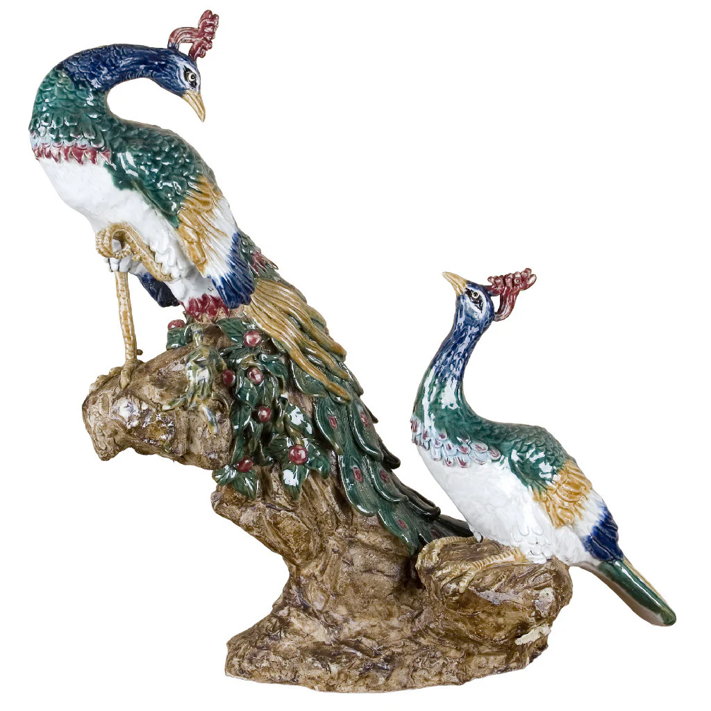 Danny's Fine Porcelain Peacock KW48