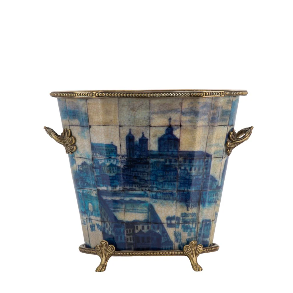 Danny's Fine Porcelain Planter - Azure Village 61010