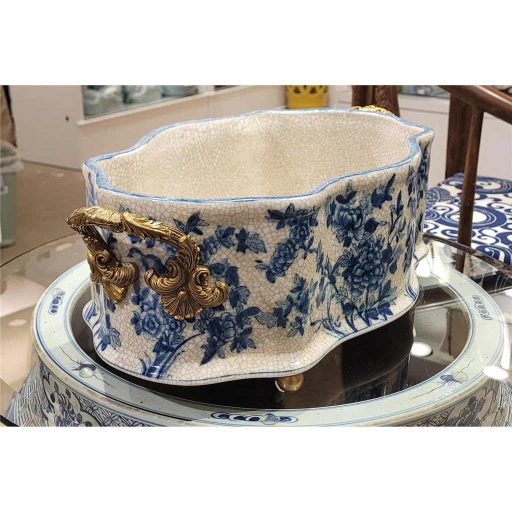 Danny's Fine Porcelain Planter - Blue Bird 14167 - Image 5