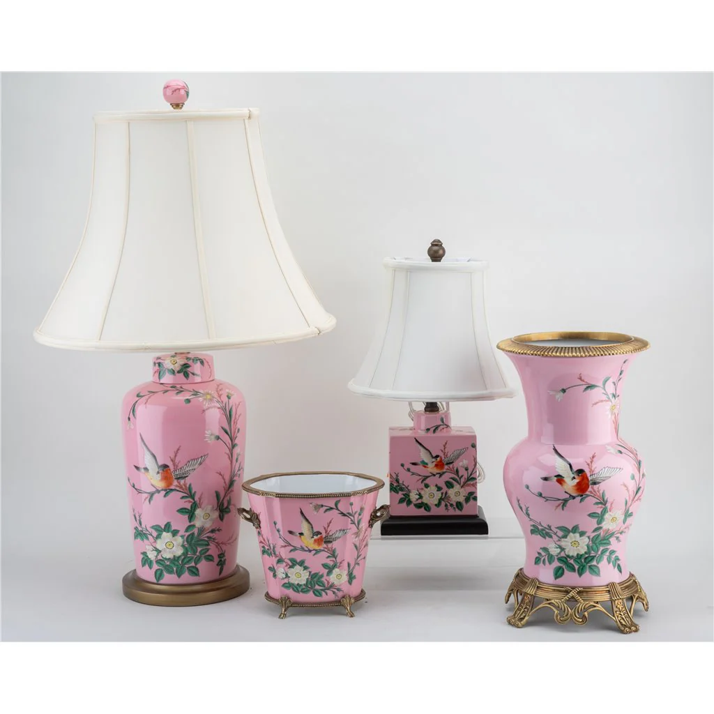 Danny's Fine Porcelain Planter - Pink Garden 60991 - Image 12