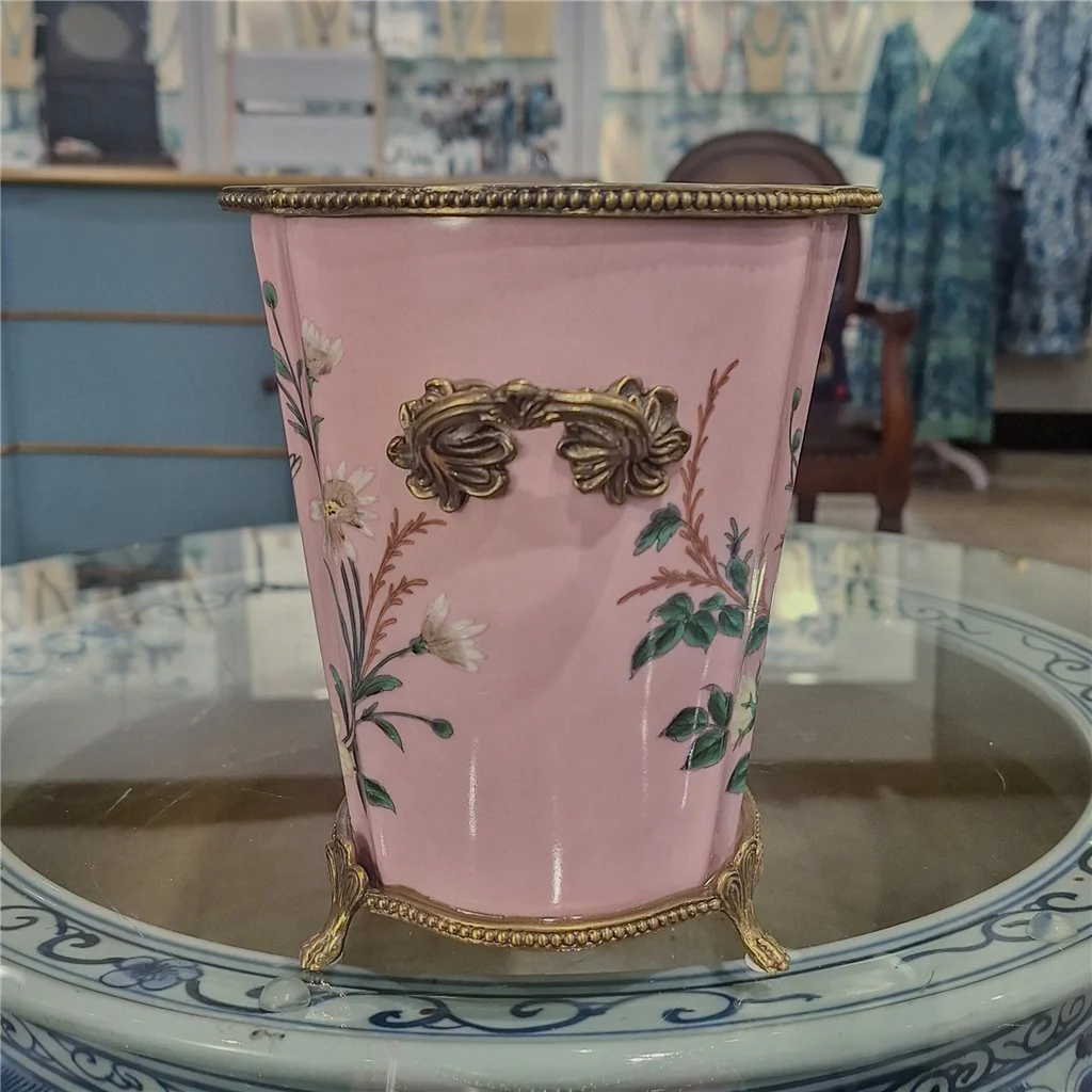 Danny's Fine Porcelain Planter - Pink Garden 60991 - Image 16