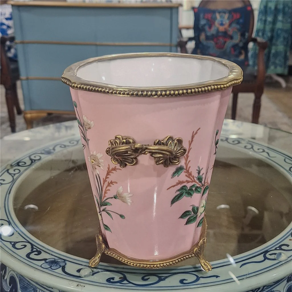 Danny's Fine Porcelain Planter - Pink Garden 60991 - Image 17