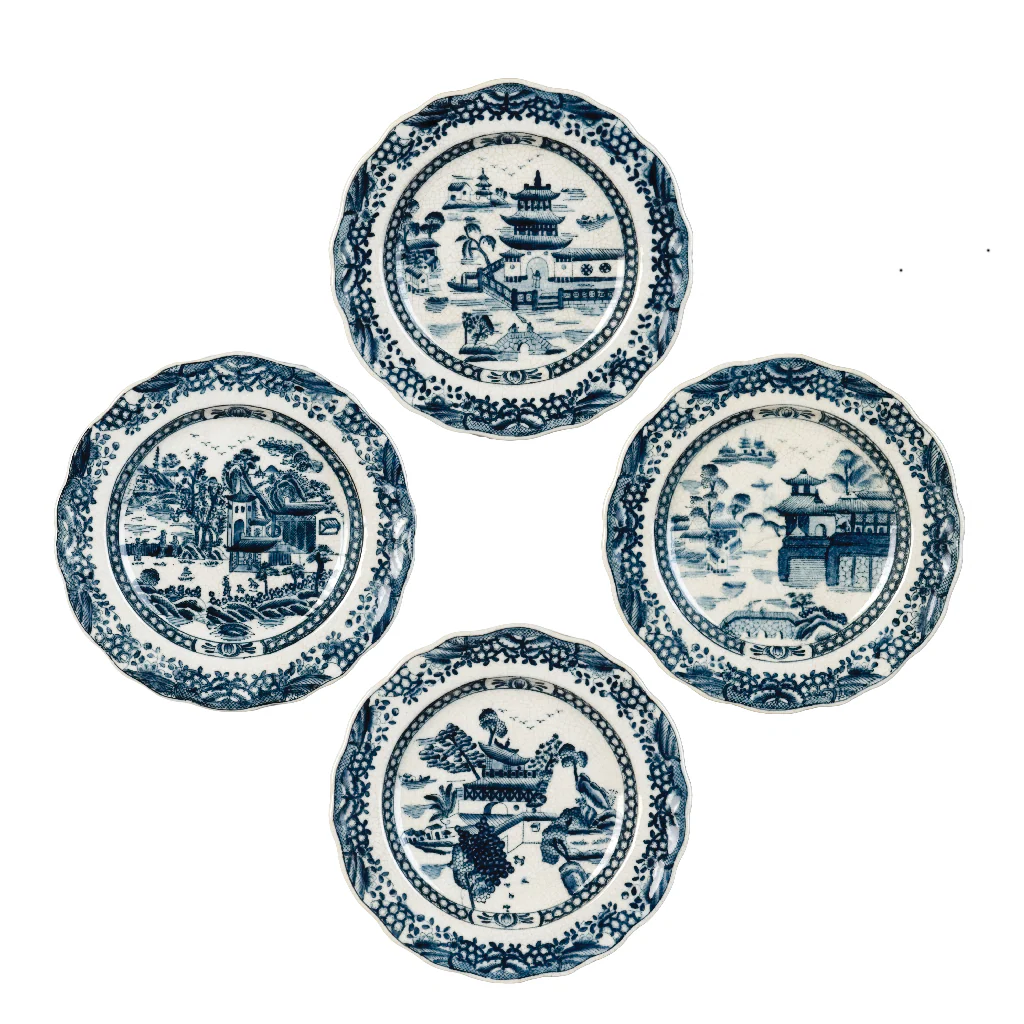 Danny's Fine Porcelain Platter Set Of 4 60190 - Image 3
