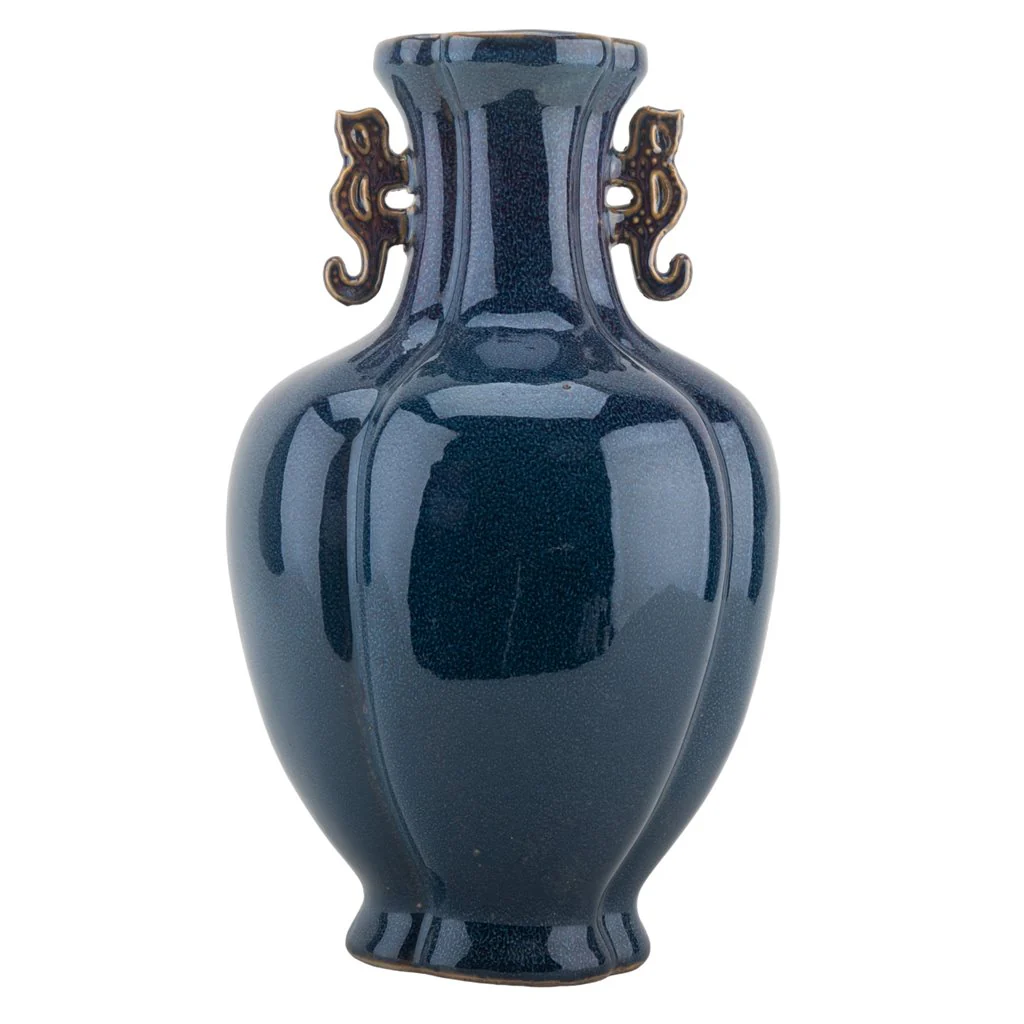 Danny's Fine Porcelain Plum Vase- Blue 51091