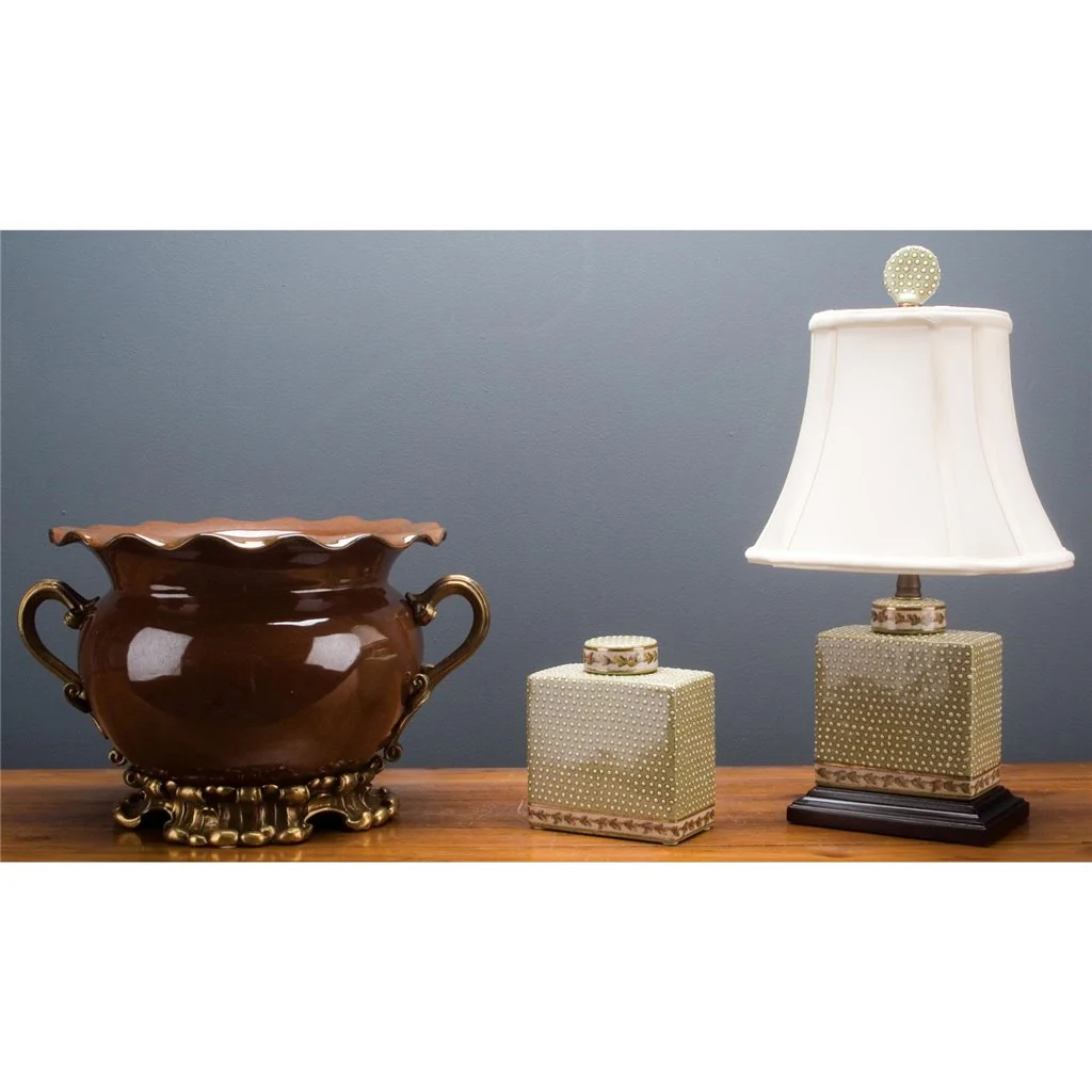 Danny's Fine Porcelain Porcelain Basin With Bronze Account 60278 - Image 3
