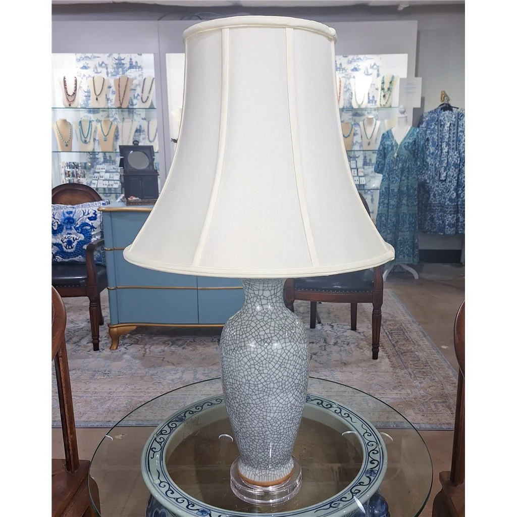 Danny's Fine Porcelain Porcelain Lamp -White And Black Crackle (Special Price) 51080-LA - Image 6