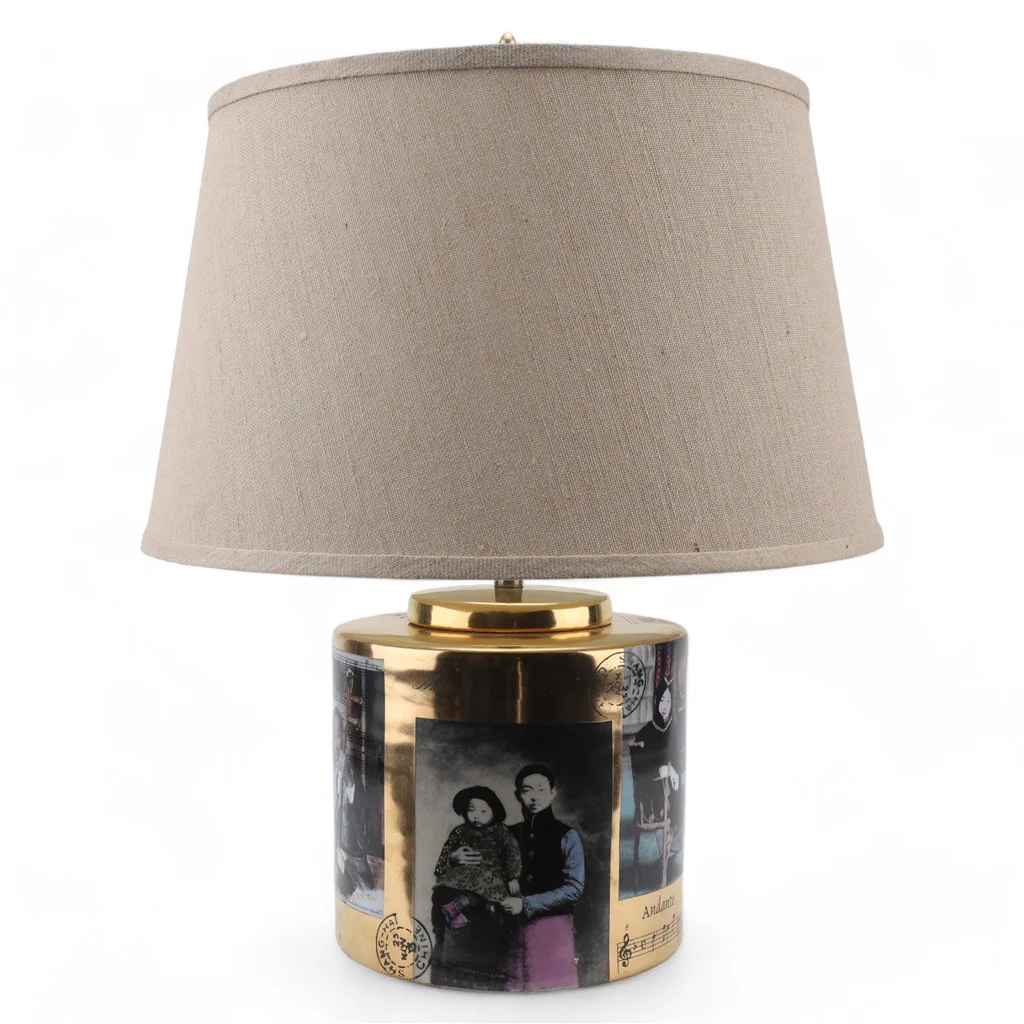 Danny's Fine Porcelain PORCELAIN LAMP WITH SHADE 60495-L