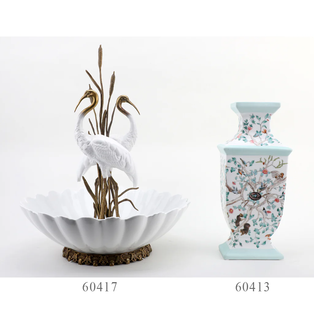 Danny's Fine Porcelain Porcelain Rectangular Vase - Garden Of Life 60413 - Image 10