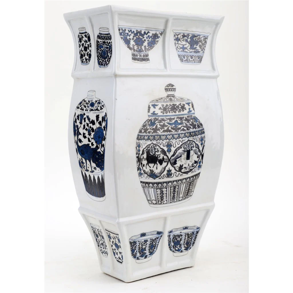 Danny's Fine Porcelain Porcelain Rectangular Vase - [Limited Edition] 60436 - Image 3