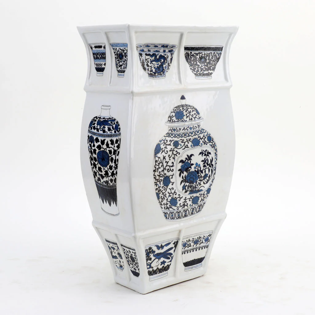 Danny's Fine Porcelain Porcelain Rectangular Vase - [Limited Edition] 60436 - Image 7