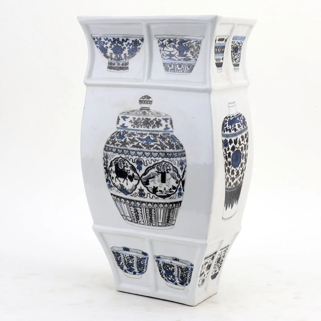 Danny's Fine Porcelain Porcelain Rectangular Vase - [Limited Edition] 60436 - Image 8