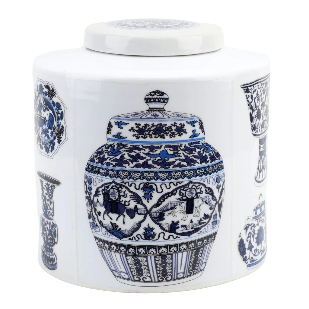 Danny's Fine Porcelain Porcelain Round Jar - [Limited Edition] 60429