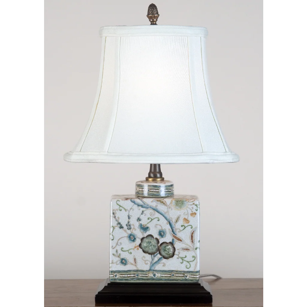 Danny's Fine Porcelain Rect. Box Lamp - Twine Garden(312-10-Be) 60244-L - Image 2