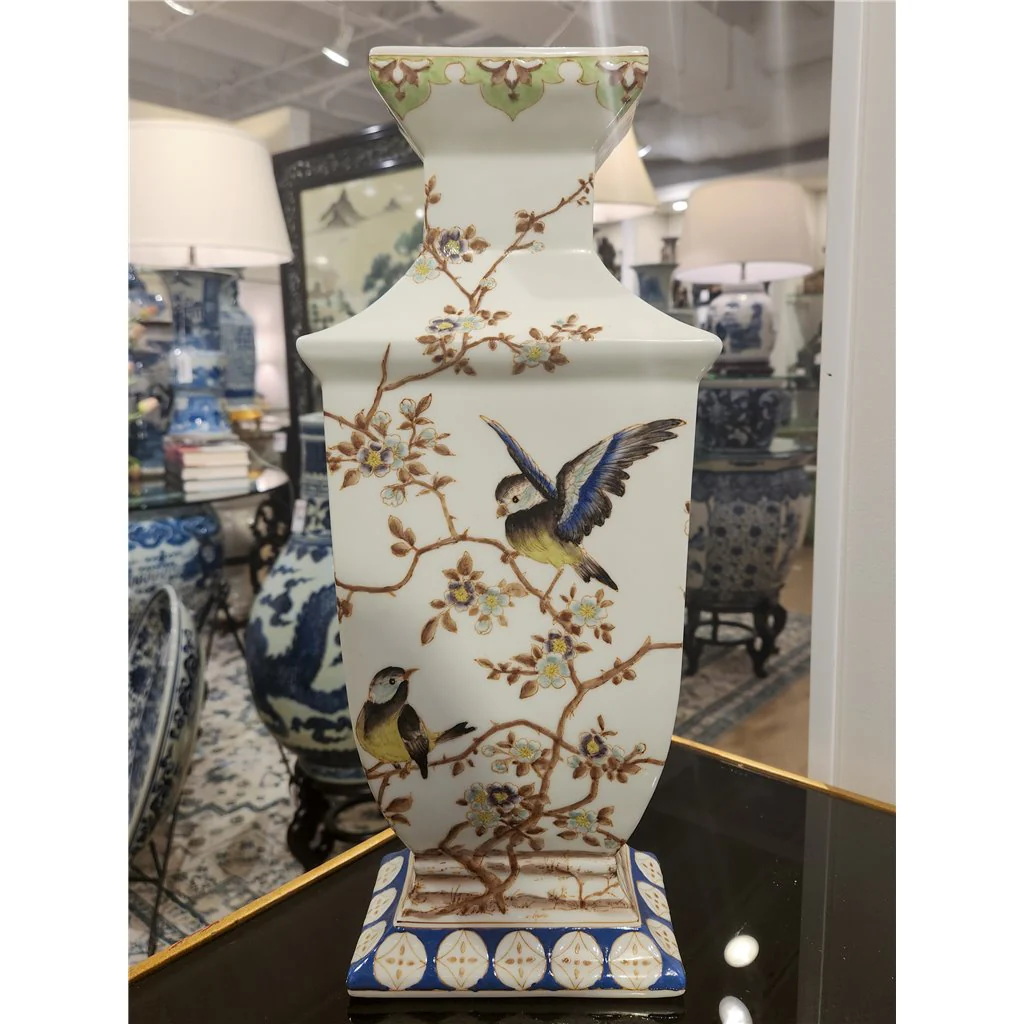 Danny's Fine Porcelain Rect Porcelain Vase- Xiamena (No Hole; Vase Only) 60321 - Image 8