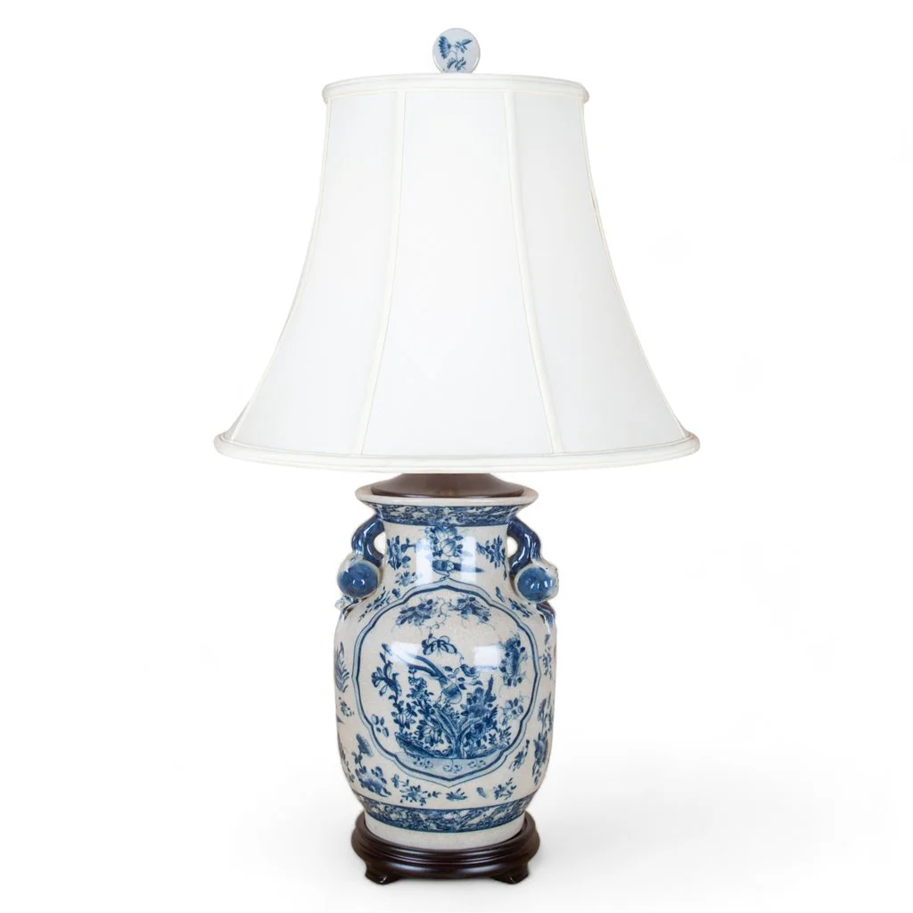 Danny's Fine Porcelain Round Vase Lamp 10794-L