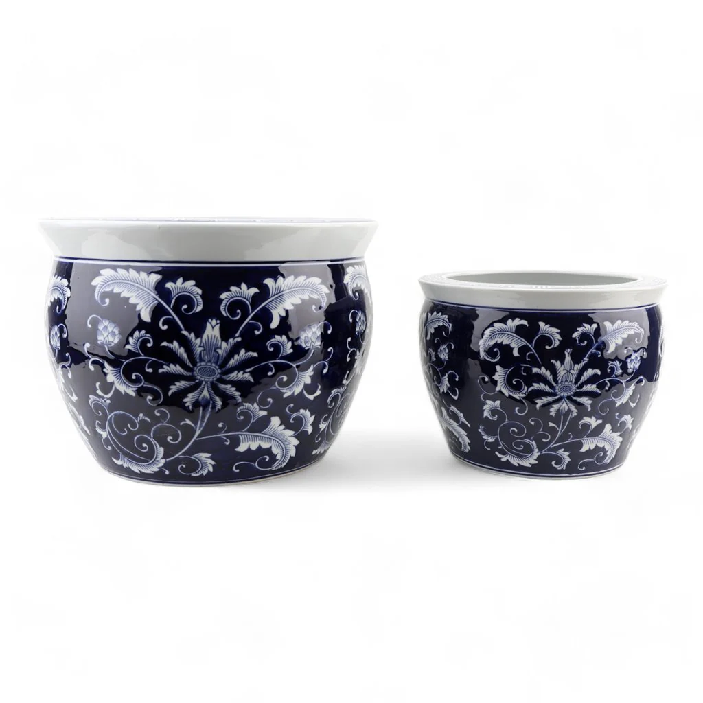 Danny's Fine Porcelain Set of 2 Fishbowls