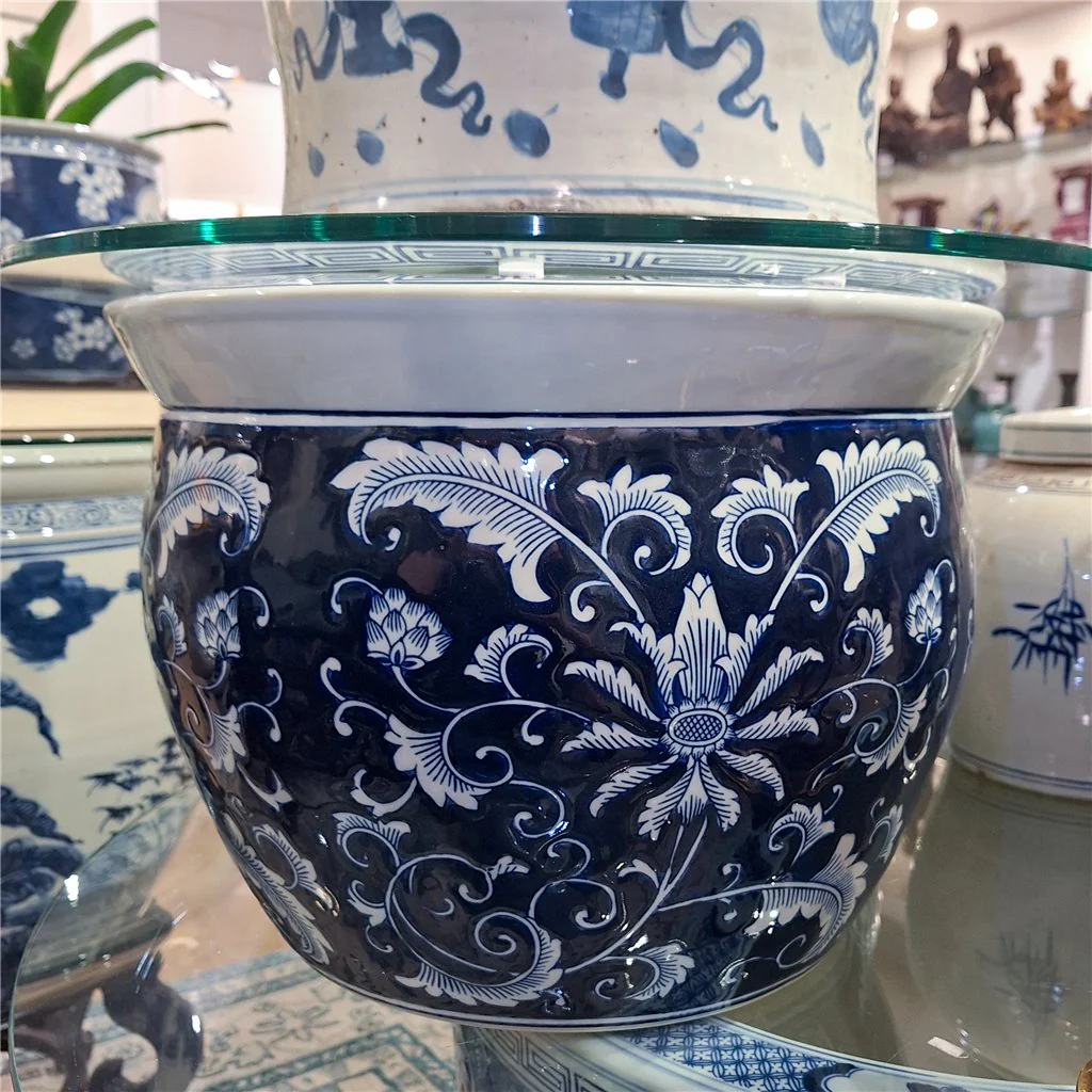 Danny's Fine Porcelain Set of 2 Fishbowls - Image 10