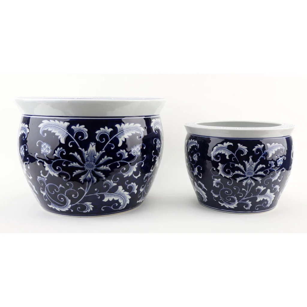 Danny's Fine Porcelain Set of 2 Fishbowls - Image 3