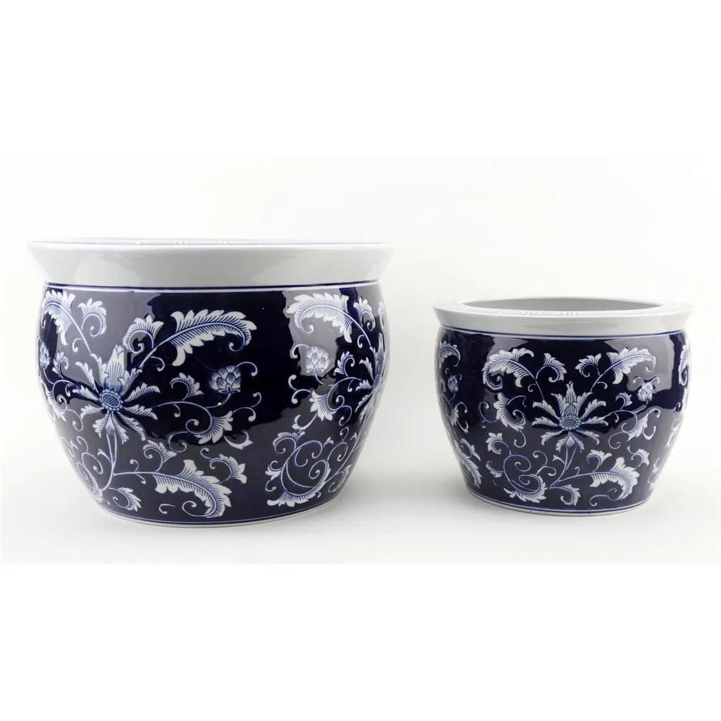 Danny's Fine Porcelain Set of 2 Fishbowls - Image 4