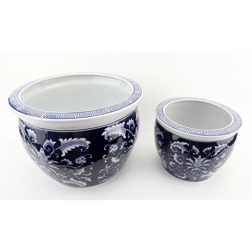 Danny's Fine Porcelain Set of 2 Fishbowls - Image 5