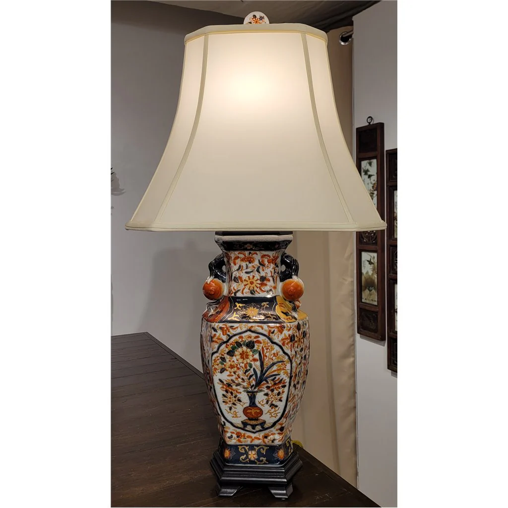 Danny's Fine Porcelain Slim Hex Vase Lamp 12516-L - Image 10