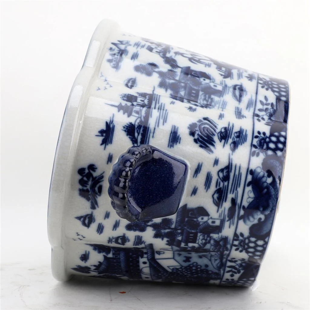 Danny's Fine Porcelain Small Footbath Planter- Blue Willow 14256 - Image 5