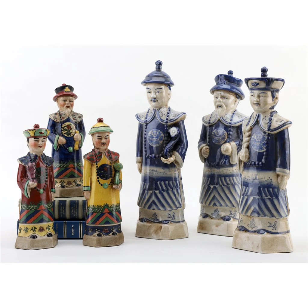 Danny's Fine Porcelain SMALL SET 3 MEN-PAINTED COLOR 41274 - Image 10