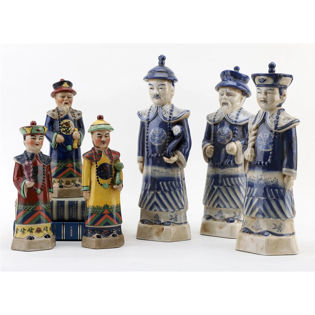 Danny's Fine Porcelain SMALL SET 3 MEN-PAINTED COLOR 41274 - Image 11