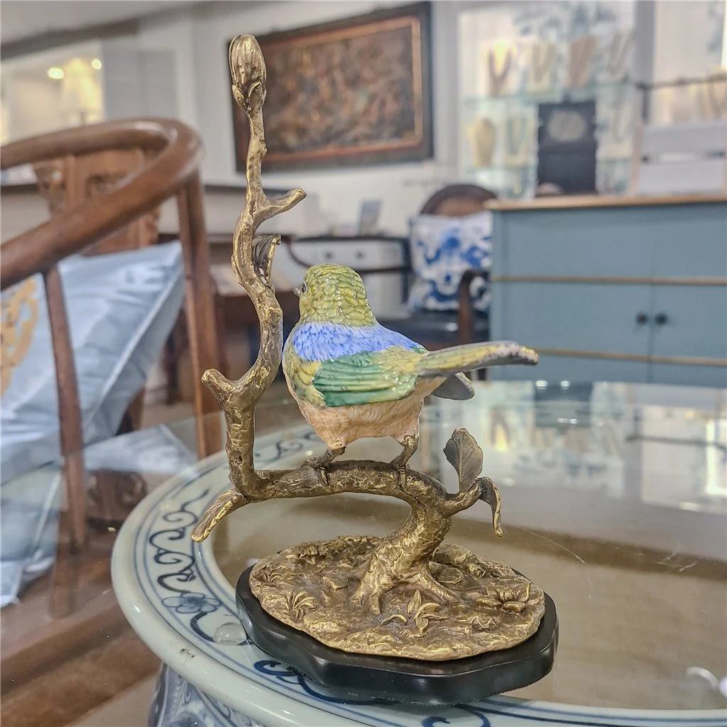 Danny's Fine Porcelain Song Bird With Bronze 61003 - Image 11