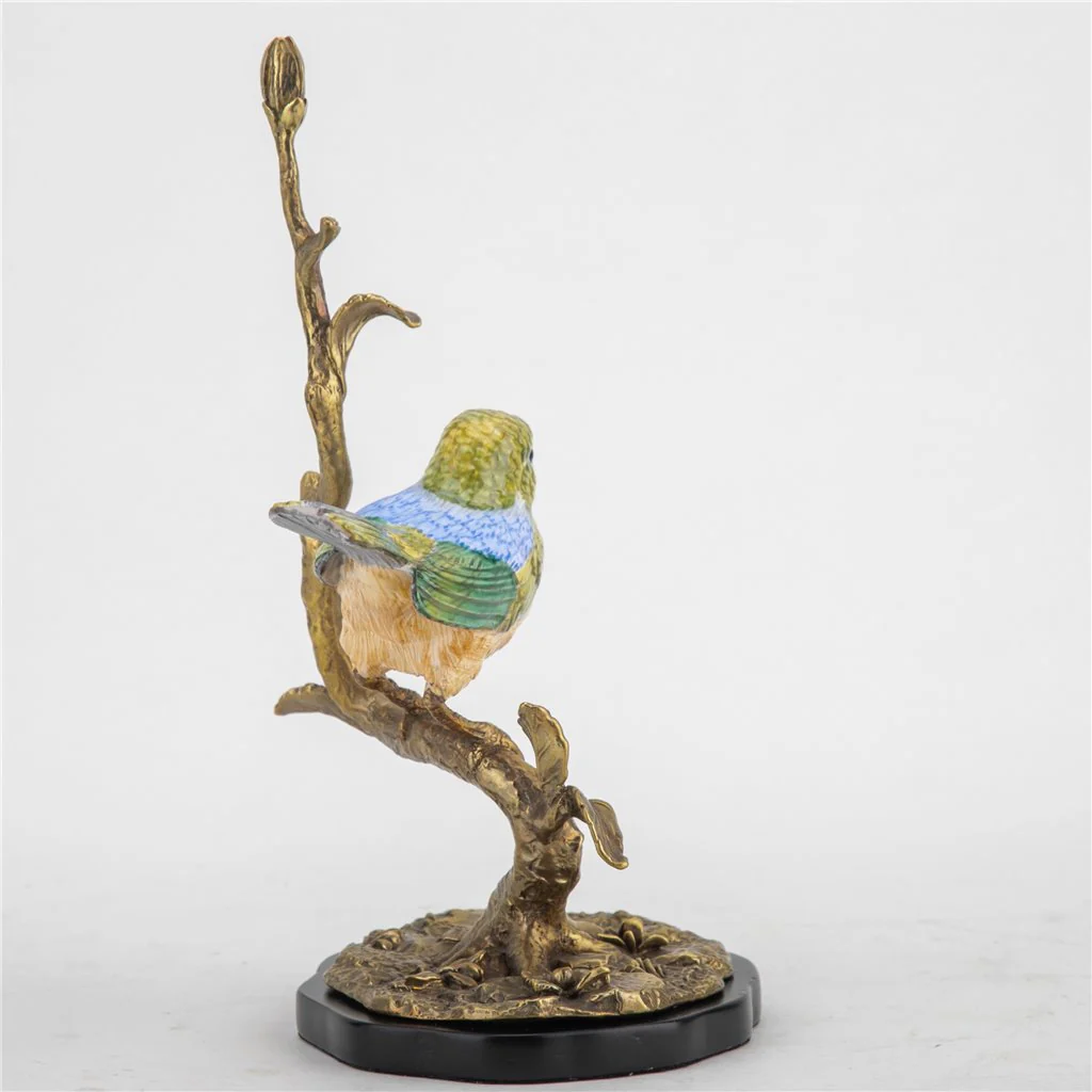 Danny's Fine Porcelain Song Bird With Bronze 61003 - Image 6