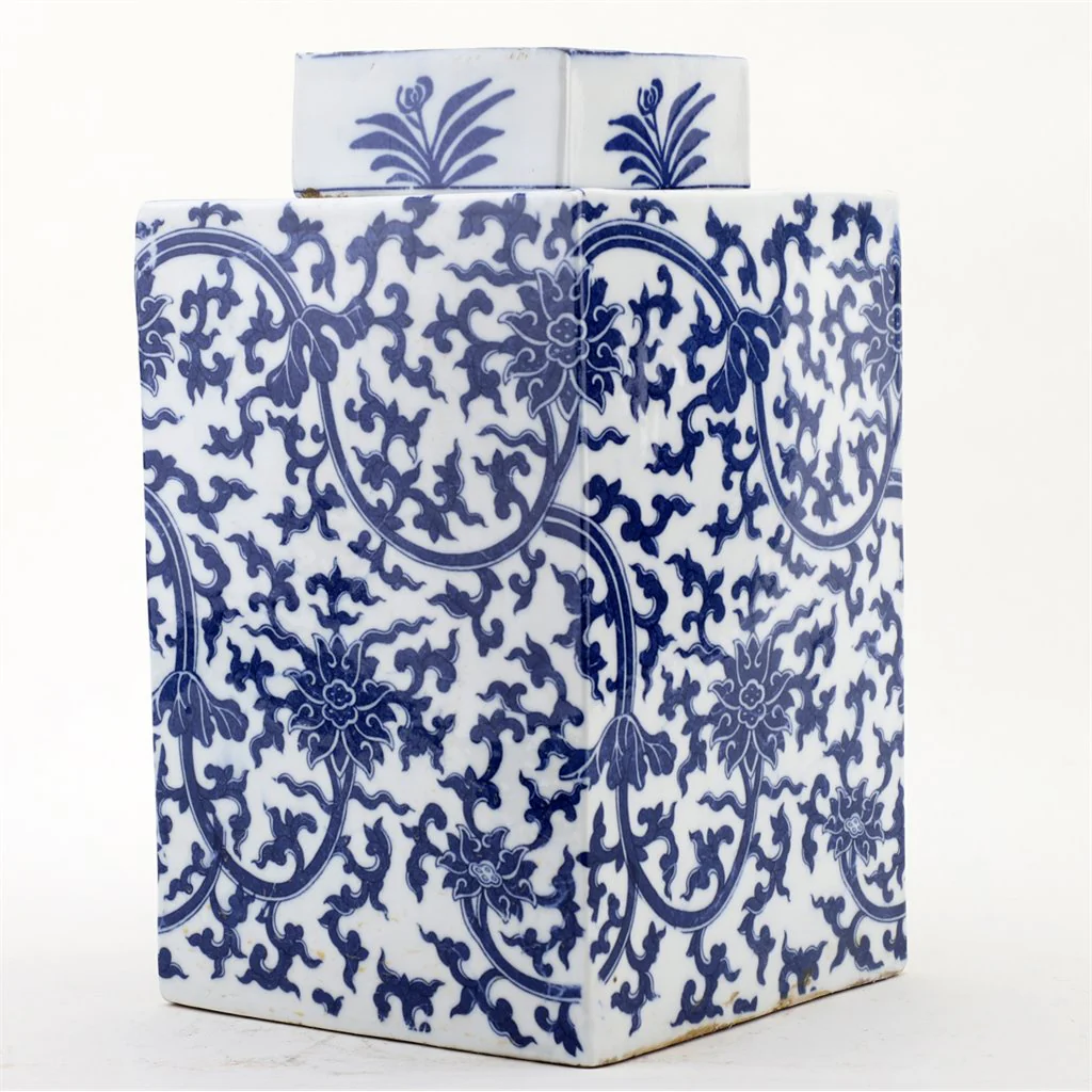 Danny's Fine Porcelain Square Lidded Jar 50792 - Image 3