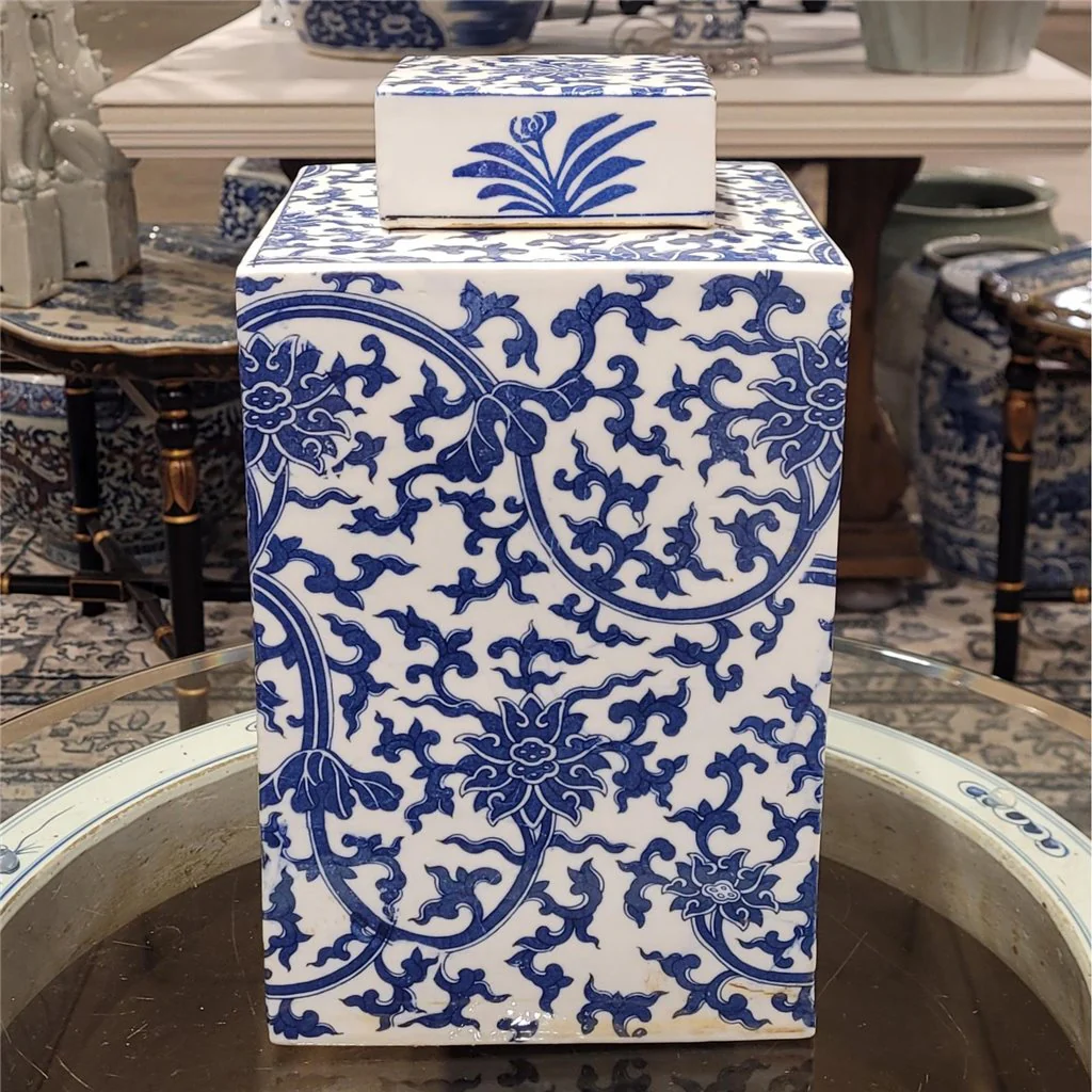 Danny's Fine Porcelain Square Lidded Jar 50792 - Image 9