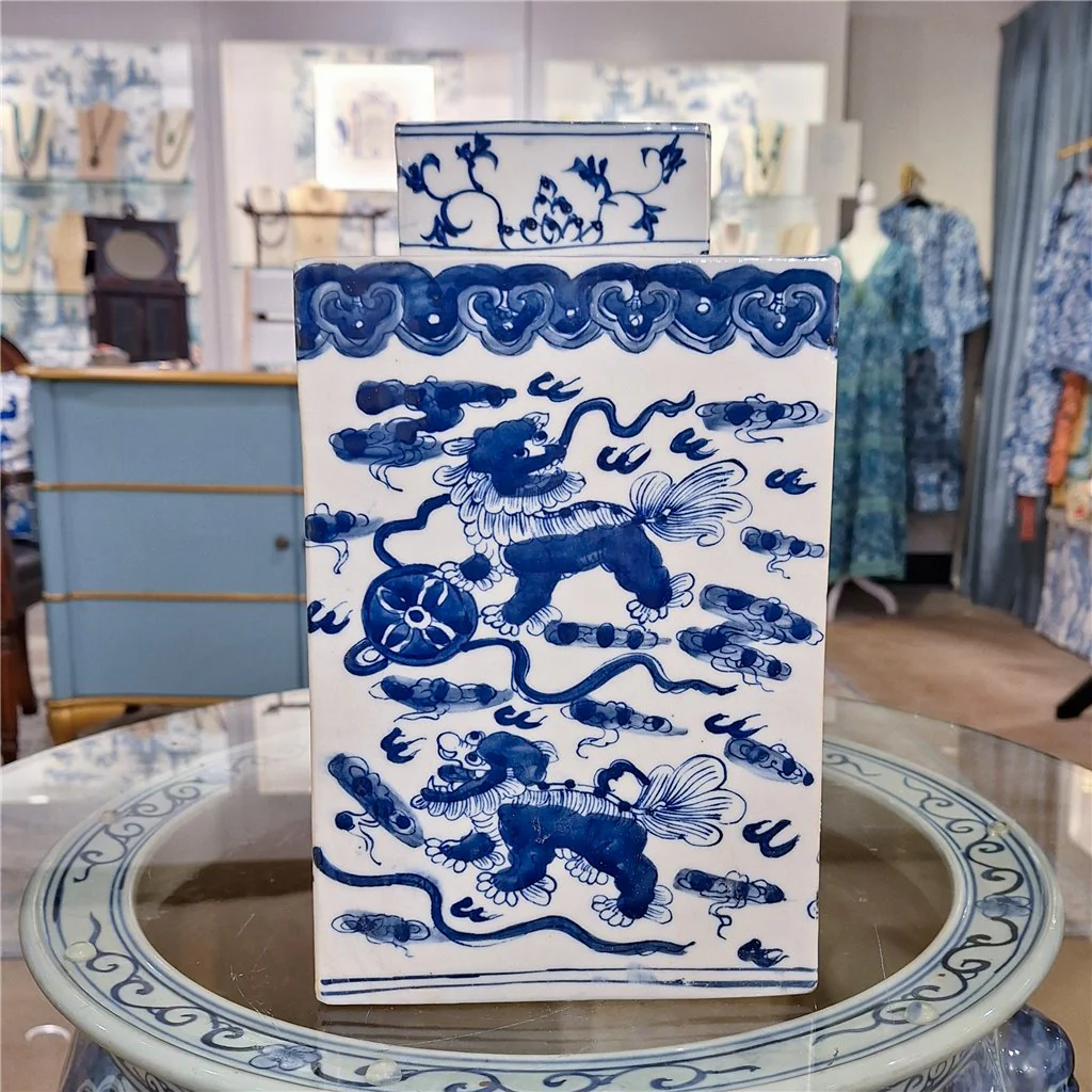Danny's Fine Porcelain Square Lidded Jar 50793 - Image 14