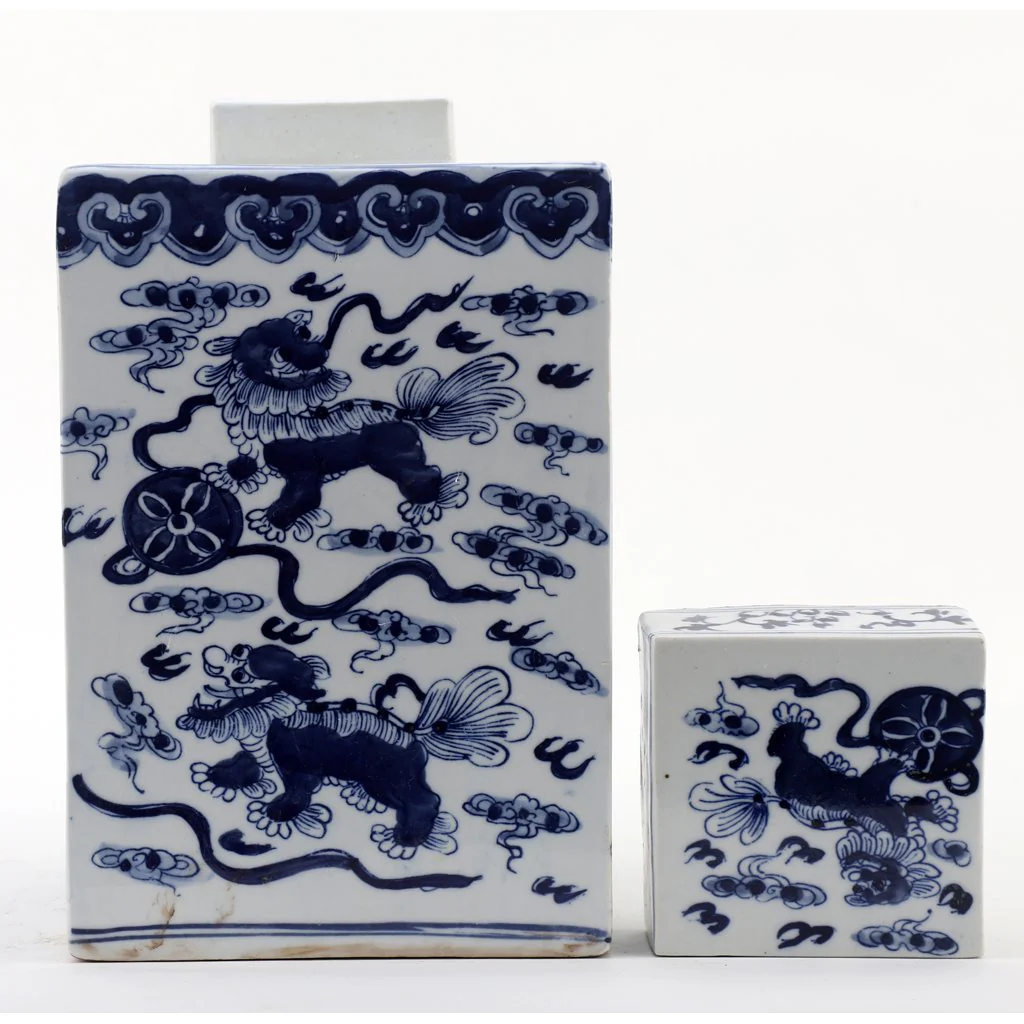 Danny's Fine Porcelain Square Lidded Jar 50793 - Image 5