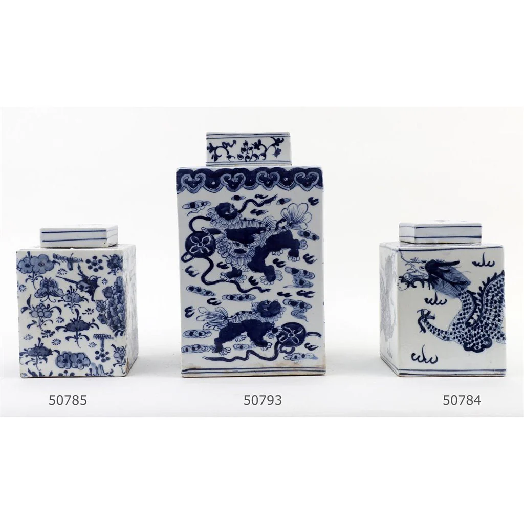 Danny's Fine Porcelain Square Lidded Jar 50793 - Image 9