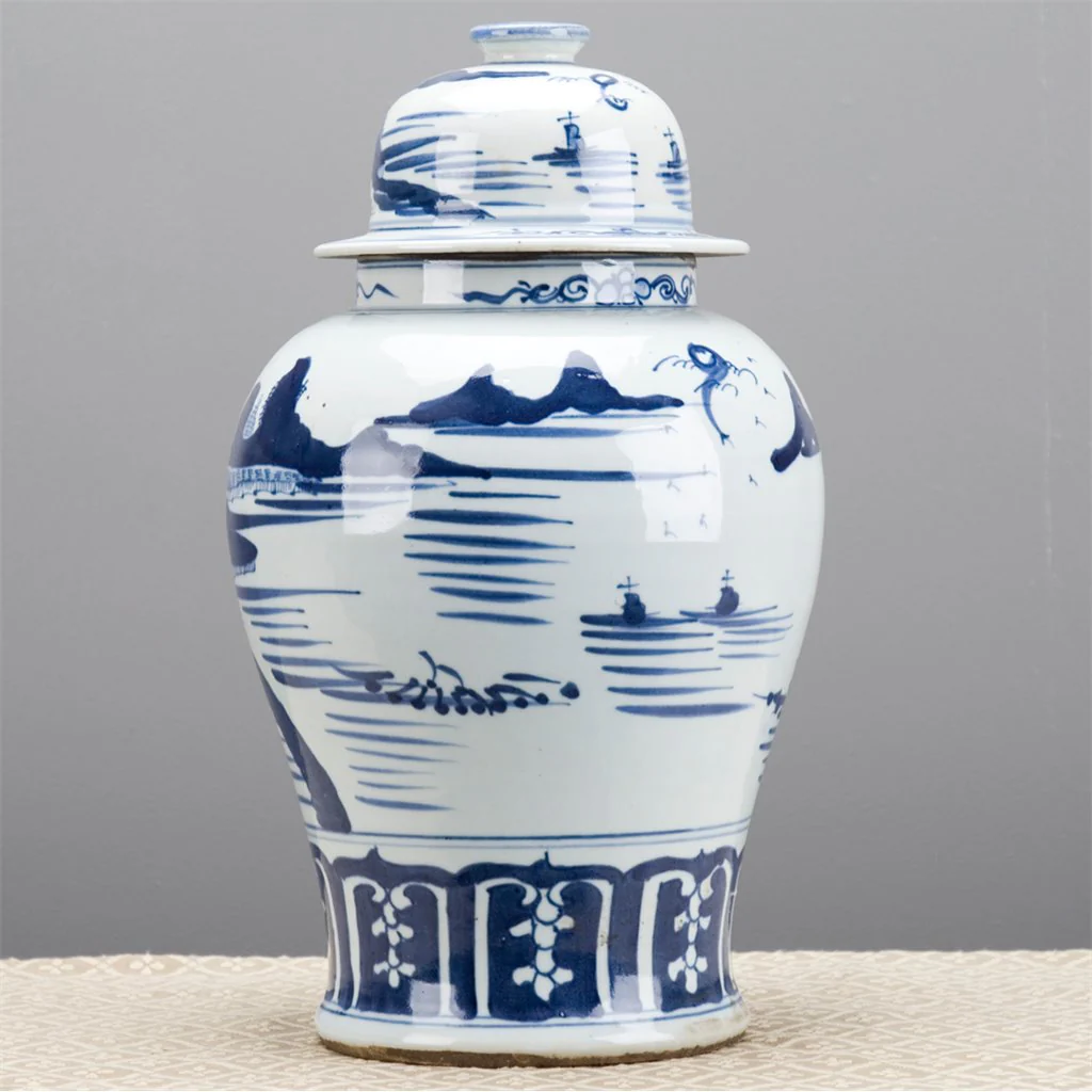 Danny's Fine Porcelain Temple Jar 50631 - Image 4