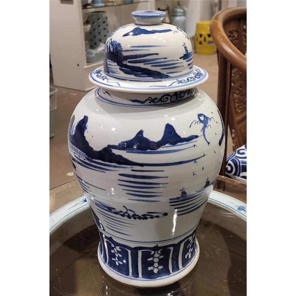 Danny's Fine Porcelain Temple Jar 50631 - Image 9