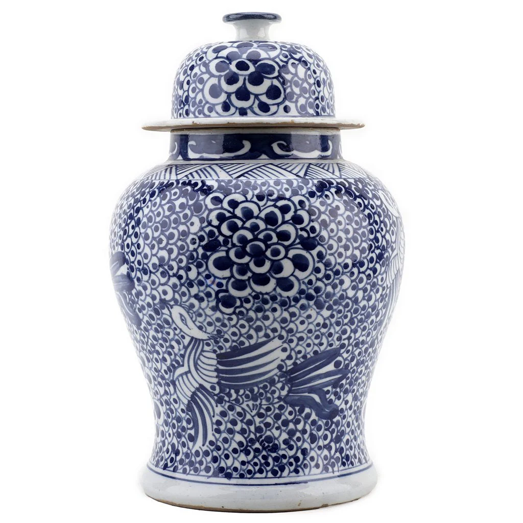 Danny's Fine Porcelain Temple Jar - Phoenix 50859