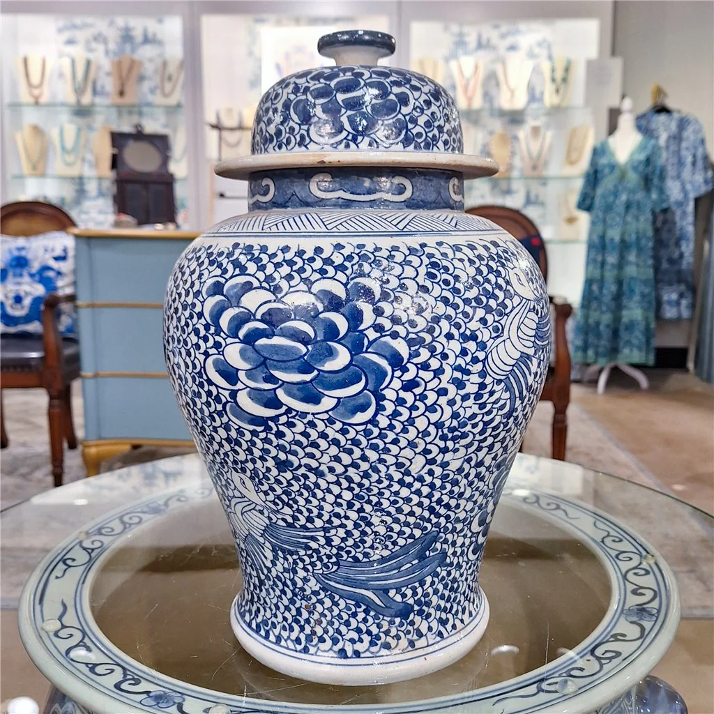 Danny's Fine Porcelain Temple Jar - Phoenix 50859 - Image 2