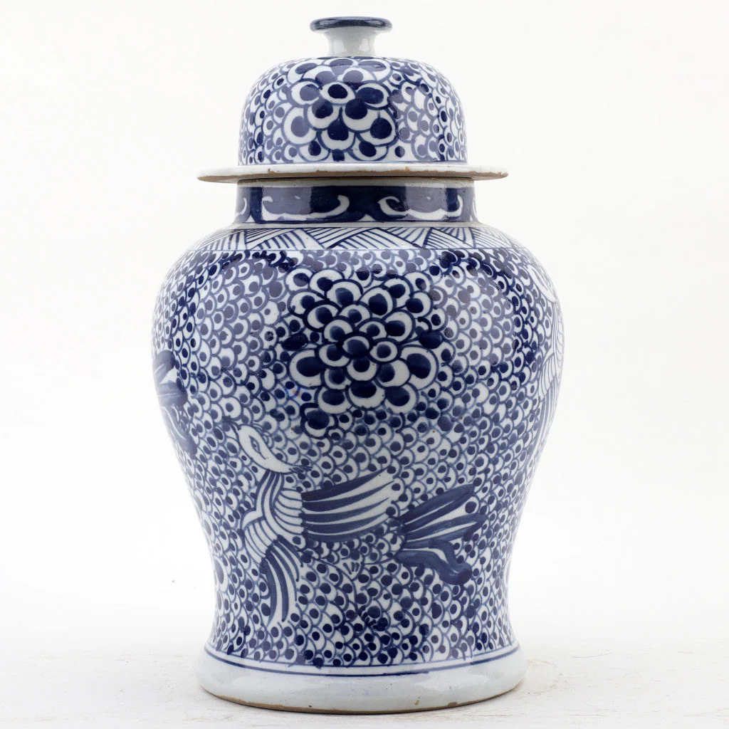 Danny's Fine Porcelain Temple Jar - Phoenix 50859 - Image 3