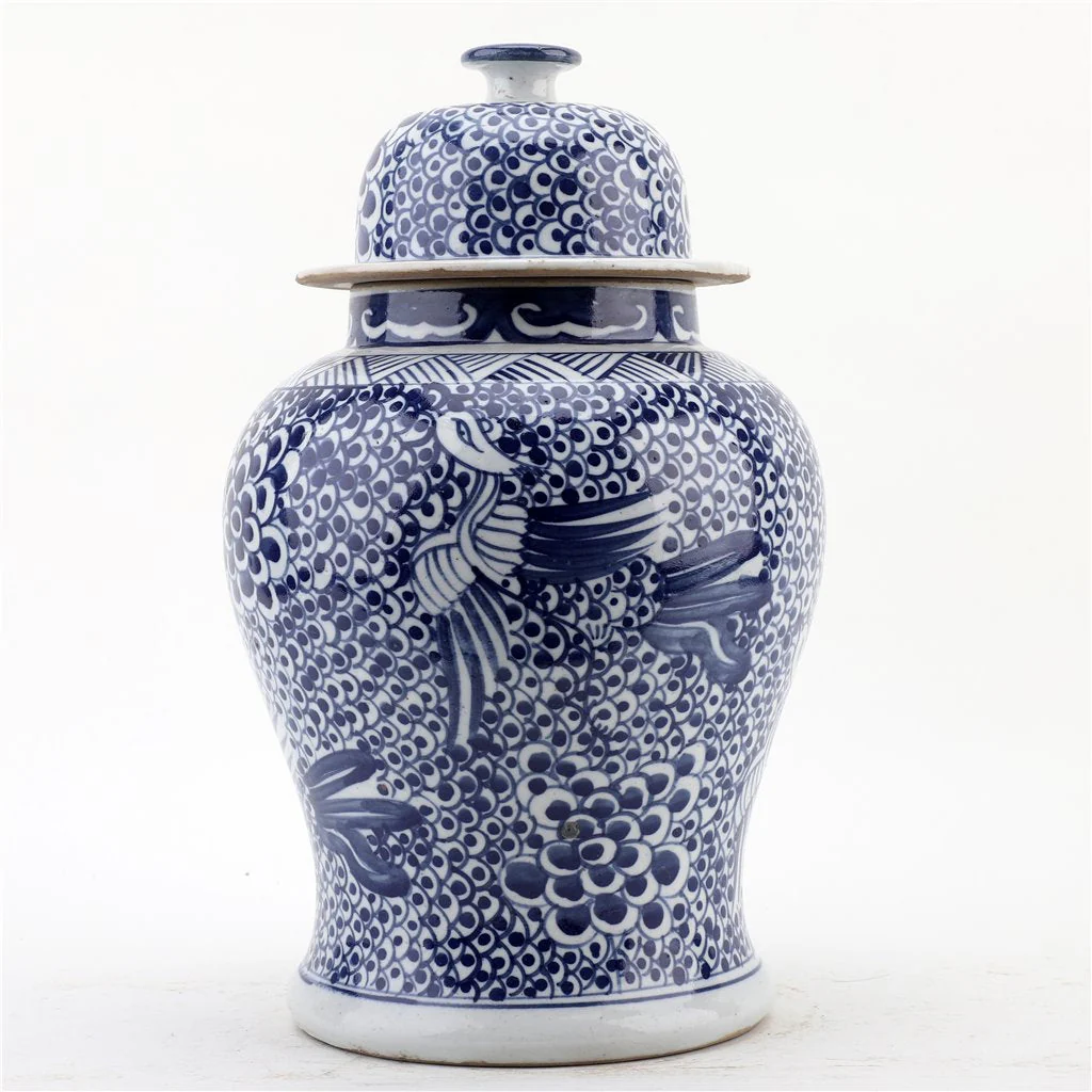 Danny's Fine Porcelain Temple Jar - Phoenix 50859 - Image 5