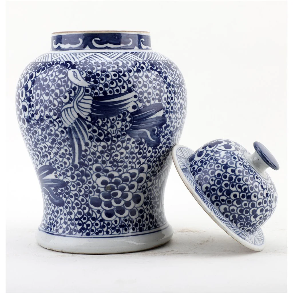Danny's Fine Porcelain Temple Jar - Phoenix 50859 - Image 6
