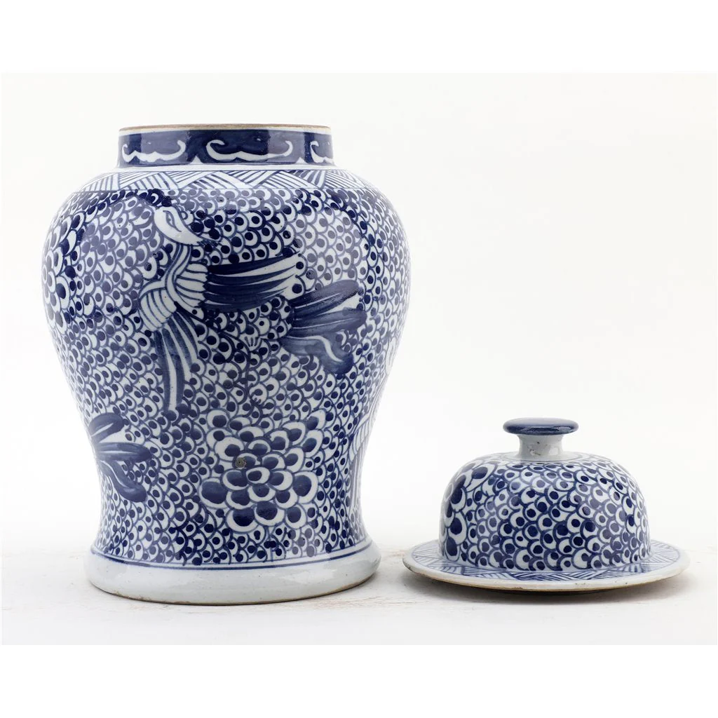 Danny's Fine Porcelain Temple Jar - Phoenix 50859 - Image 7